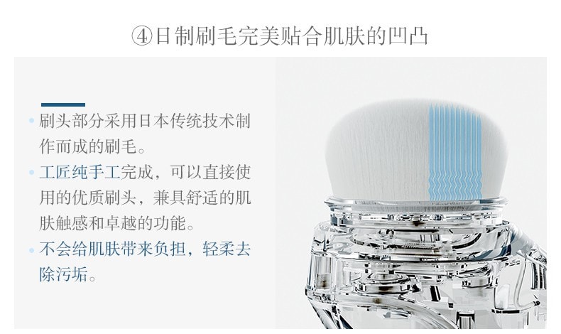 【日本直邮】 日本 Refa 美容仪 深层毛孔清洁洁面按摩仪 电动洗脸刷