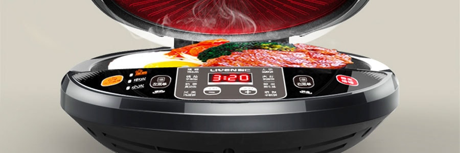 LIVEN利仁 智慧升級版美猴王電餅鐺 多功能懸浮煎烤煎餅機 雙面加熱可拆洗 加大加深烤盤 LR-D3020A