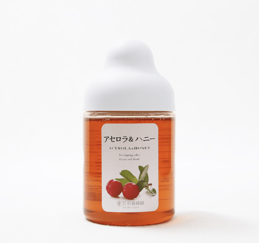 【日本直郵】杉養蜂園水果蜂蜜柚子果汁蜜富含VC 櫻桃味300g