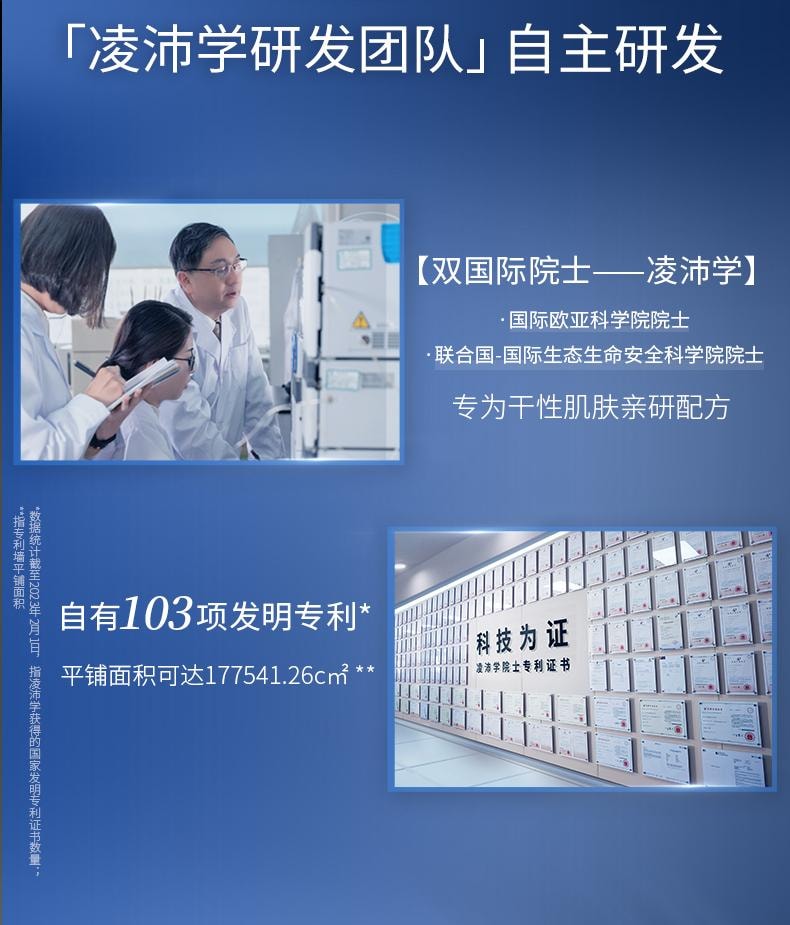 【玻尿酸之父】中国 PROF.LING凌博士保湿紧致抗皱玻尿酸眼膜5片装小红书好物