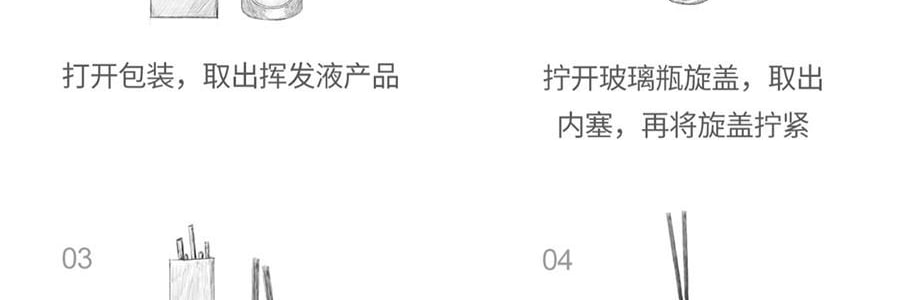 RE CLASSIFIED RE調香室 無火香薰 香氛揮發室內臥室持久 月落桂子(花版) 150ml