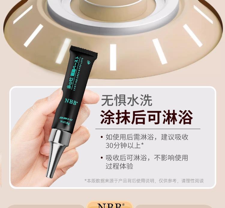 【中國直郵】 NBB 男用延時情趣膏8g成人用品男非噴劑持久不射男用