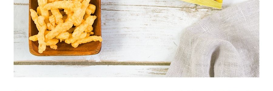 四洲 粟一燒 香脆粟米條 蒜蓉味 80g