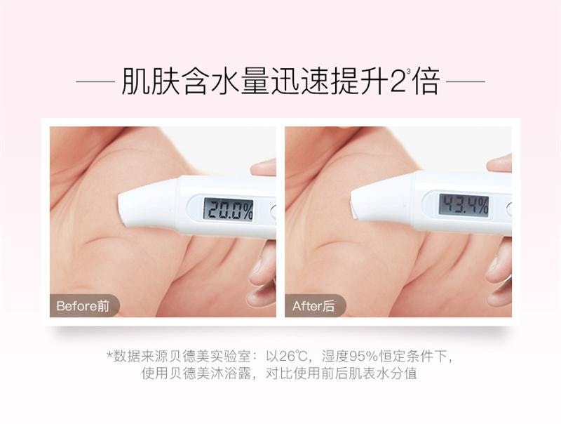 【中国直邮】 贝德美 儿童洗发沐浴二合一 宝宝洗护洗发水沐浴露洗护 335ml