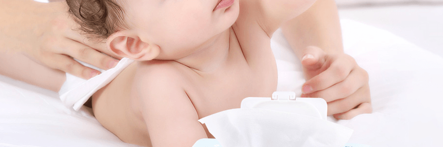 【赠品】JIANROU简柔 99%纯水 婴儿湿巾 温和型 成人适用  含有机洋甘菊精华 25片/包 x 4提