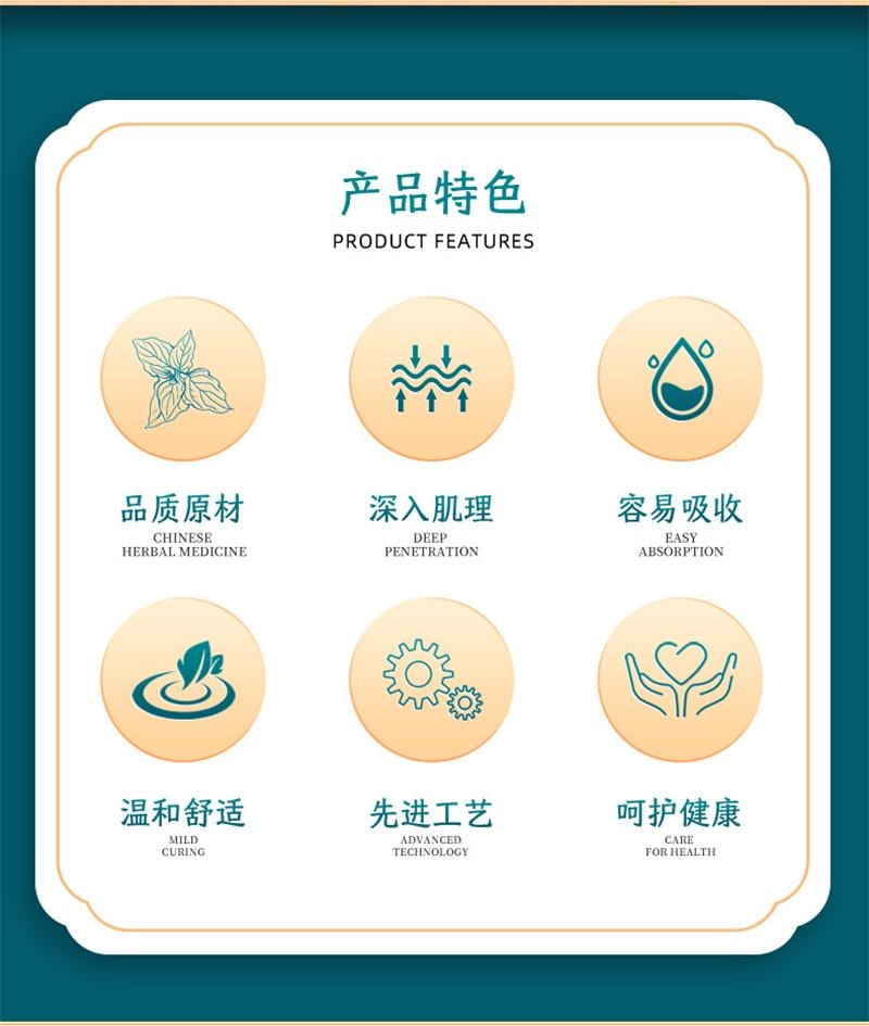 【中國直郵】 葵花藥業 腱鞘炎貼膏 手腕手指扭傷 關節疼痛專用 艾草發熱貼 6貼/盒