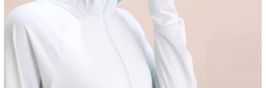 觅橘 长袍款防晒衣 夏季防晒防晒黑 自带可拆卸大帽檐 气质灰