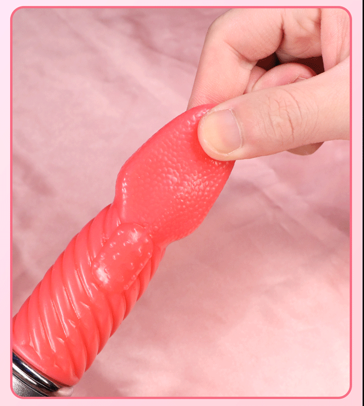 【中國直郵】 謎姬 成人情趣女性自慰用品迷你舌頭吮吸變頻震動av棒按摩玩具