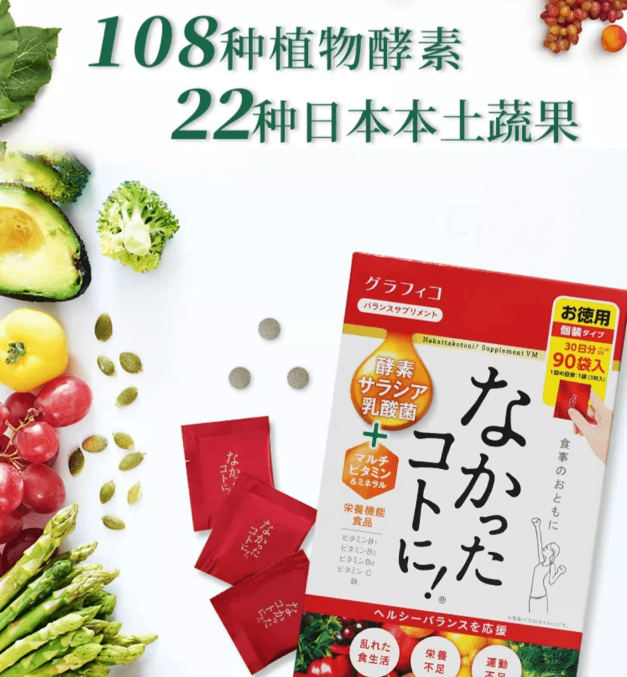 【日本直邮】GRAPHICO最新款白芸豆热控减肥片 餐前抗糖酵素阻断碳水分解糖分促进代谢 270粒