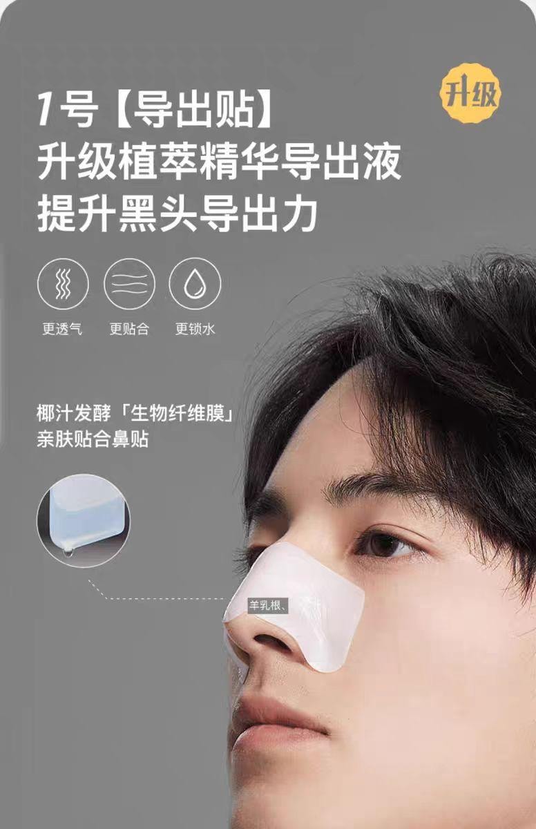 【中国直邮】 韩国 RNW 去黑头鼻贴 毛孔清洁温和10片*1盒