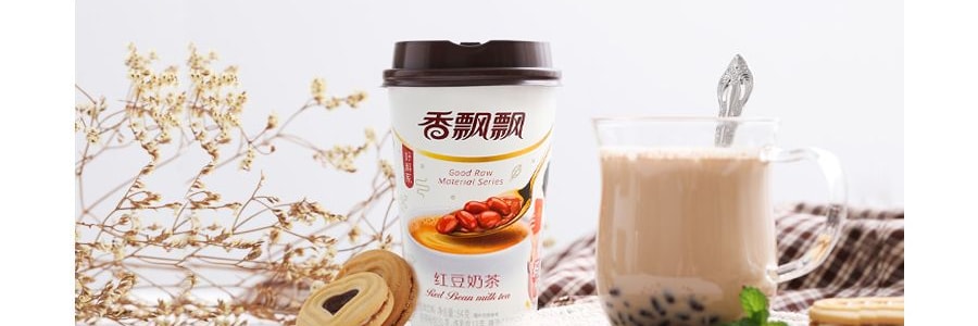 香飄飄 好料 紅豆奶茶 64g*3連杯 包裝隨機發