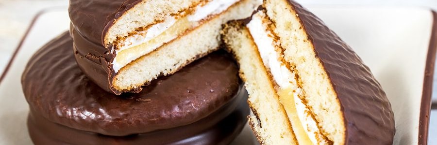 韓國ORION好麗友 香蕉夾心巧克力派 12枚入 444g