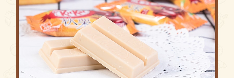 日本NESTLE雀巢 KitKat 夹心威化巧克力 秋栗味 12枚入 139g