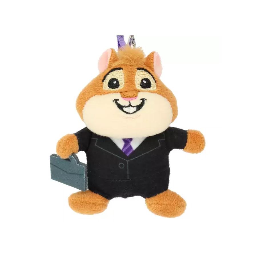 【日本直郵】DISNEY東京迪士尼 瘋狂動物城 毛絨公仔掛件 旅鼠商人 一組 約8cm