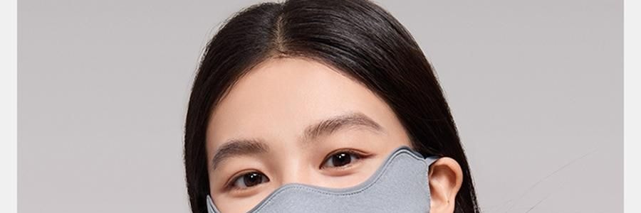 BENEUNDER蕉下 護頸款舒感特護口罩 秋冬水光口罩 深黛灰 F(均碼)