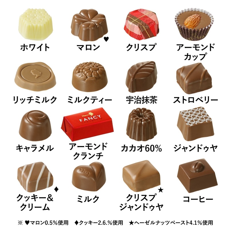 【日本直郵】日本超人氣巧克力MARY'S 2024年新年限定 巧克力禮盒 24枚裝