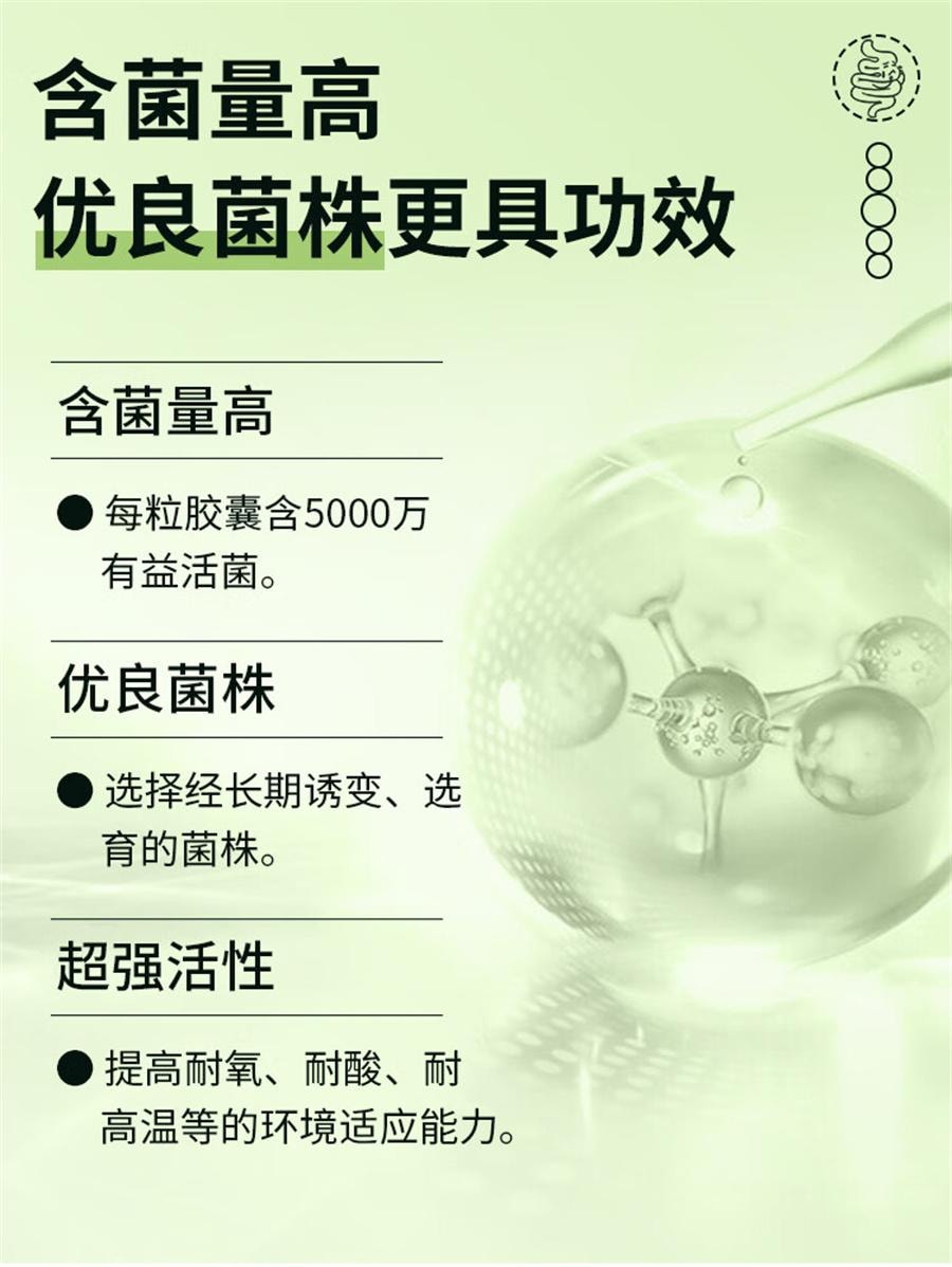 【中國直效郵件】 麗珠得樂 雙歧桿菌活菌膠囊 益生菌調理腸胃便秘40粒/盒
