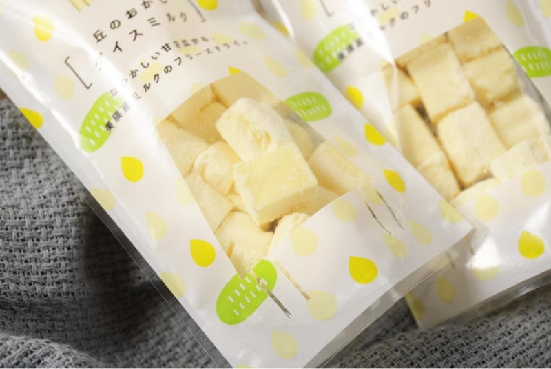 DHL直发【日本直邮】日本北海道美瑛选果奶酥 乳酪酥生乳牛奶小方酥40g