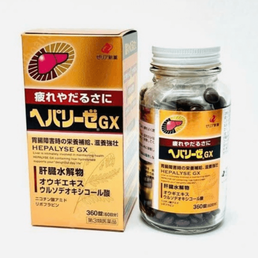 【日本直邮】ZERIA新药肝脏水解物加强版解酒护肝护胃去疲劳360粒