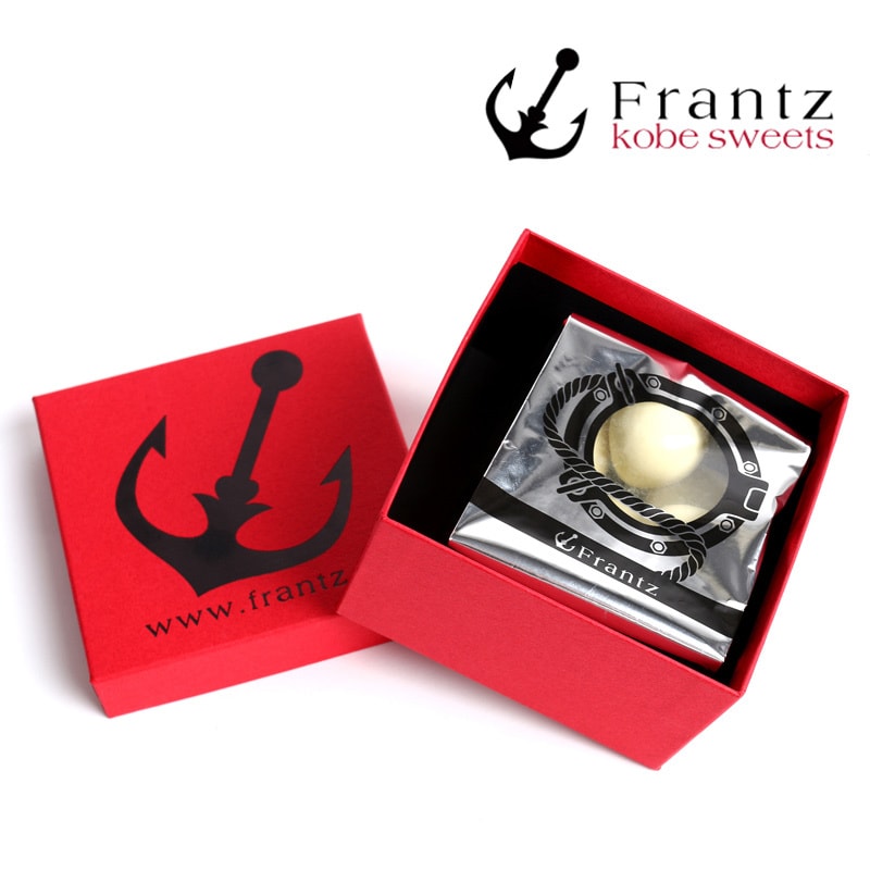 【日本直郵】DHL直郵3-5天到 超級網紅系列 神戶FRANTZ 草莓夾心松露白巧克力 紅色禮盒裝 90g