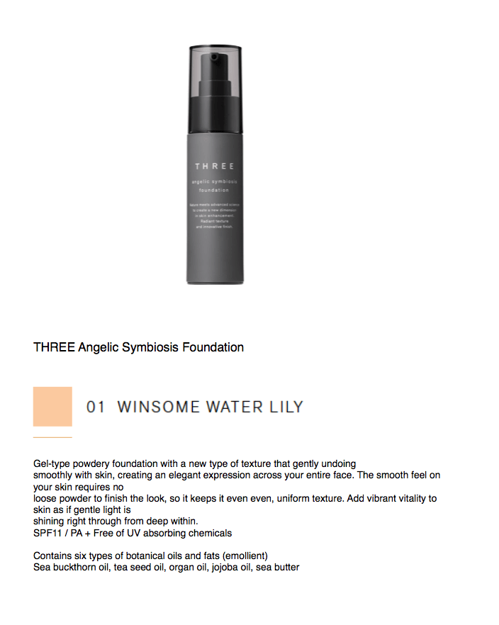 Angelic Symbiosis Foundation SPF11/PA+#01 WinsomeWaterLily