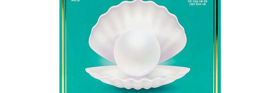 韓國JM SOLUTION肌肉司研 三部曲深海珍秘保濕面膜 珍珠海洋面膜 緊緻細嫩抗初老 美白提亮 10片