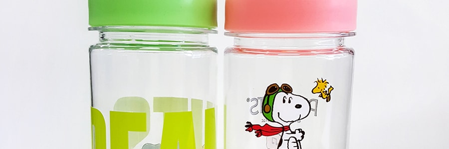 【赠品】韩国LOTTE乐天 PEANUTS SNOOPY史努比水瓶 两种颜色随机发送