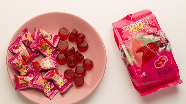 COCOALAND LOT100 Strawberry Flavoured Gummy 150g
