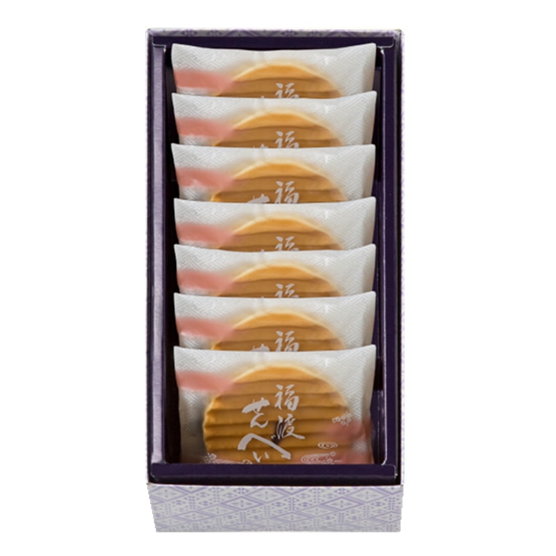 【日本直邮】日本传统和菓子老铺 源吉兆庵 原味华夫饼 6枚装
