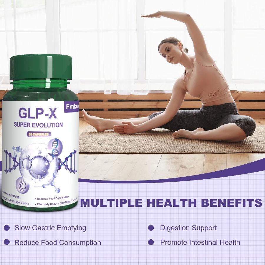 美國 FMLAVE GLP-X 膠囊 - 食慾抑制與控製糖支持 100mg x 30粒