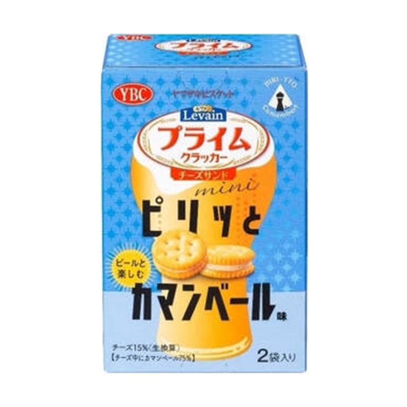 【日本直效郵件】 日本YBC 期限限定 卡蒙貝爾起司夾心餅乾 50g