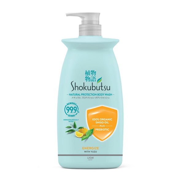 【马来西亚直邮】日本 SHOKUBUTSU 植物物语 自然保护沐浴露活力 900g