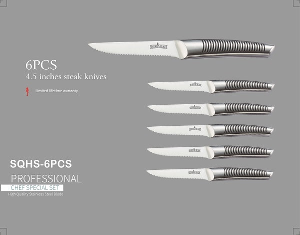 Chef Special: Professional Steak Knives (Set of 6)