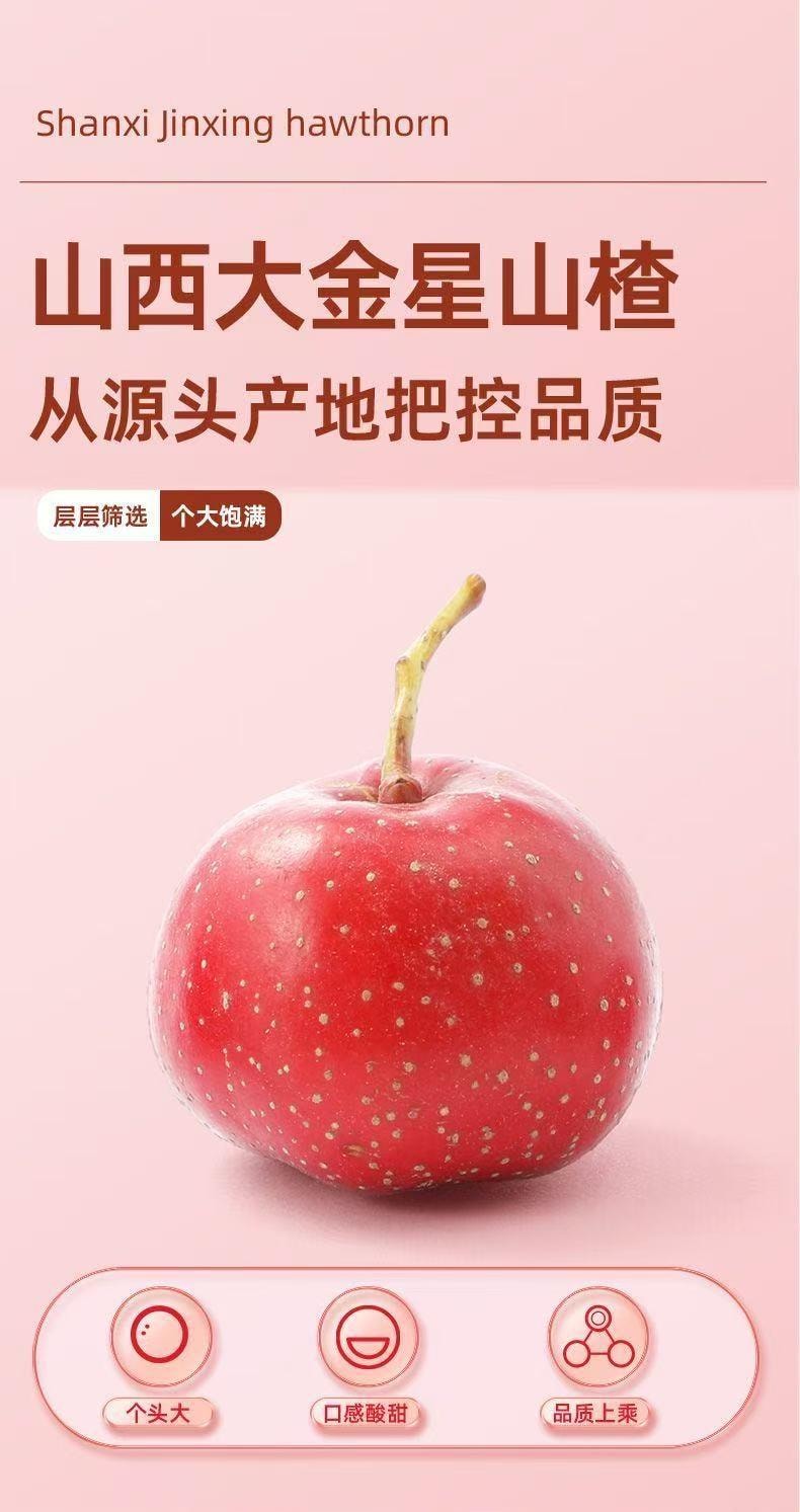 滋源 老北京冰糖葫蘆 當季凍乾即食無核冰糖山楂脆 原果滋味 冰糖包裹 獨立包裝 果味濃鬱 約14粒 82克