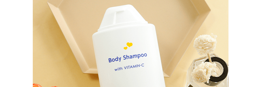 日本WHITE CONC VC 全身美白沐浴乳持久留香 限定柚子香 360ml