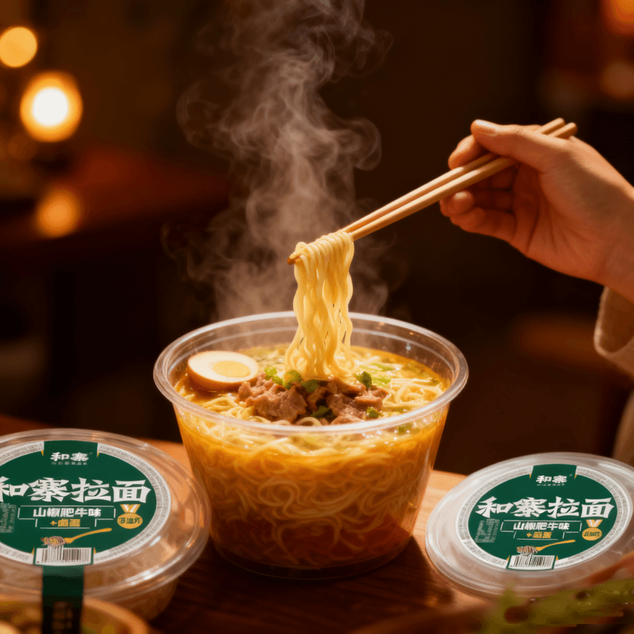 A1 中国 和寨 拉面山椒肥牛卤蛋速食 257g