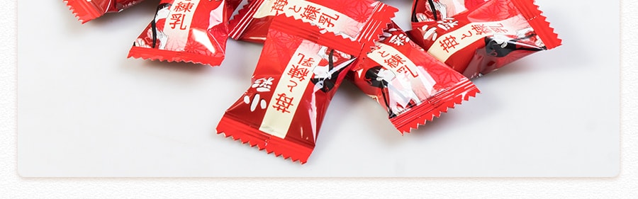 日本LOTTE樂天 小彩 煉乳草莓口味心型糖果 60g