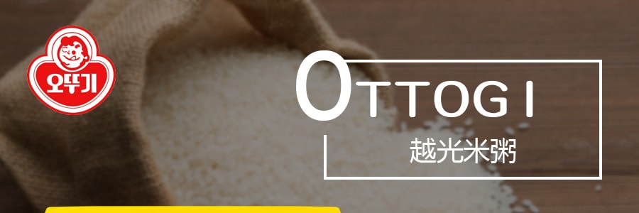 韩国OTTOGI不倒翁 营养美味越光米粥 2分钟即食 285g