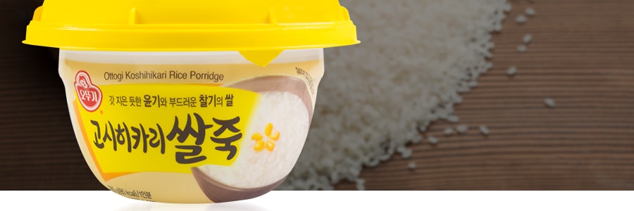 韩国OTTOGI不倒翁 营养美味越光米粥 2分钟即食 285g