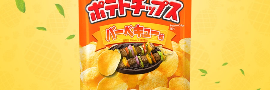 日本NISSIN日清 湖池屋 香脆薯片 烧烤味 55g