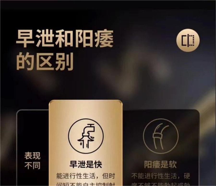 盐酸达泊西汀片30mg*2片/盒 为爱延时治疗早泄