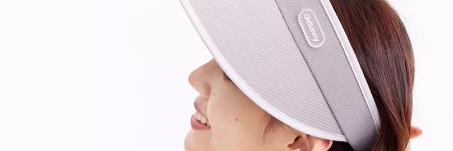 OHSUNNY 暮光系列 女士蛋糕遮陽帽 防曬帽子空頂帽 絲霧咖