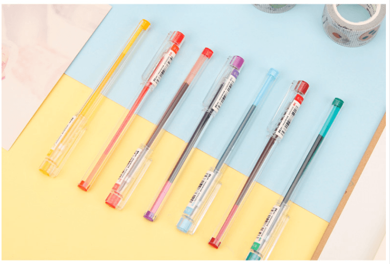 [中国直邮]晨光M&G中性笔本味AGPA9204浅橙0.5 单个装