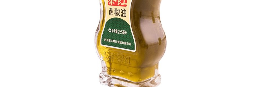 五豐黎紅 藤椒油 玻璃瓶裝 265ml 【四川特產】