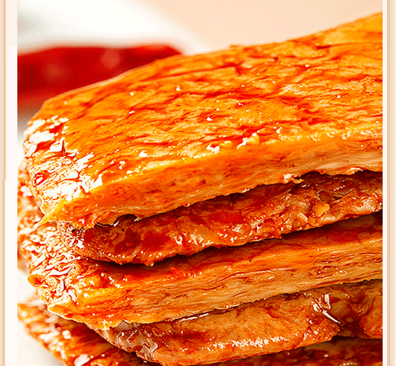 【中国直邮】 好巴食 手撕素牛排 豆干麻辣素牛肉网红小吃零食休闲解馋食品 26g*24包- 624g