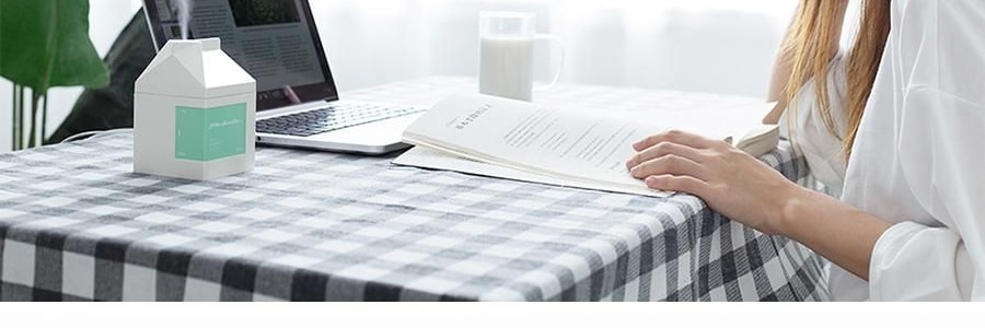 SOTHING向物 牛奶盒加湿器 多种模式 静音贴心 白色