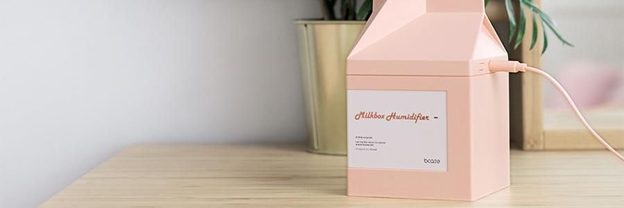 SOTHING向物 牛奶盒加湿器 多种模式 静音贴心 白色