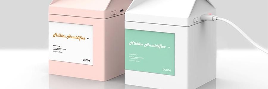 SOTHING向物 牛奶盒加湿器 多种模式 静音贴心 白色