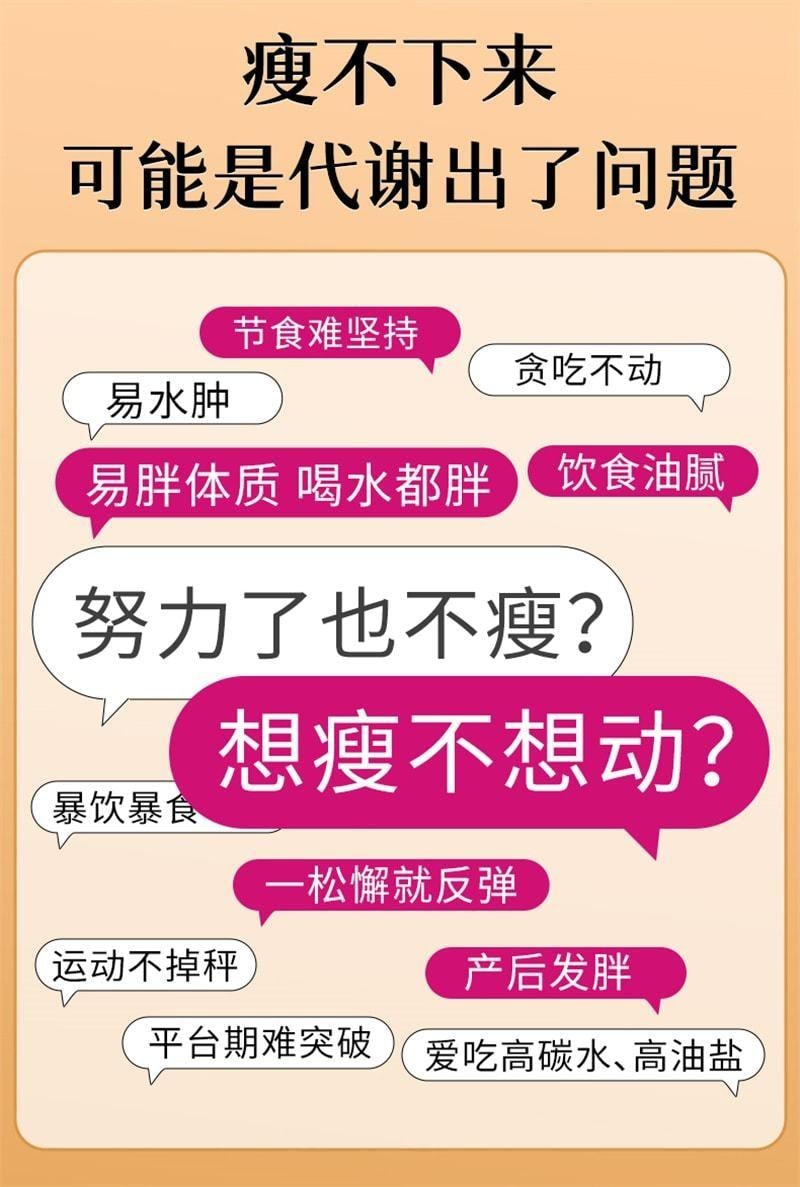 【中国直邮】 维特健灵 极烧脂 减肥 燃脂 排油 促进新陈代谢提高代谢 倍速燃体 14包/盒(推荐拍4盒一周期)