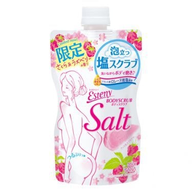 日本 SANA 莎娜 ESTENY 樱花身体去角质磨砂盐 350g 限定版